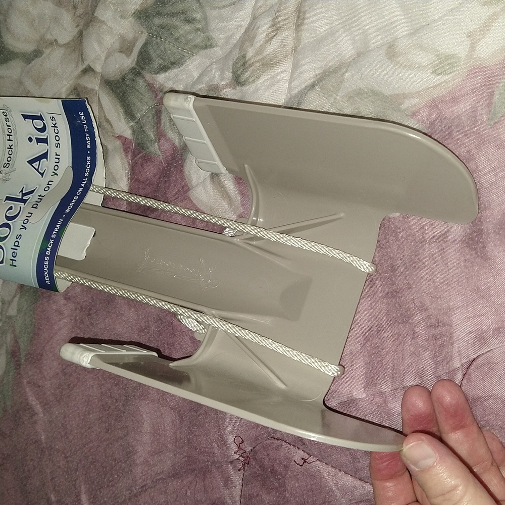 Sock Aid - Gray NWT - Picture 5 of 6